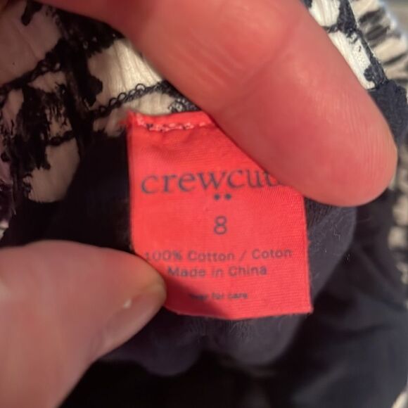 ✨Crewcuts by J Crew Navy & White Floral Bubble Skirt - Picture 3 of 4